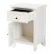 Baxton Studio Lambert Traditional White Finished Wood 1-Drawer Nightstand 194-11932-ZORO - alternate 7